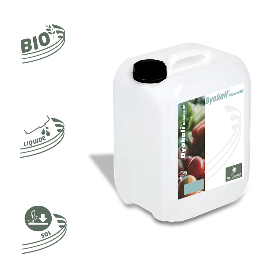 bidon blanc produit Byokali Réserve BZ agrisymbiose