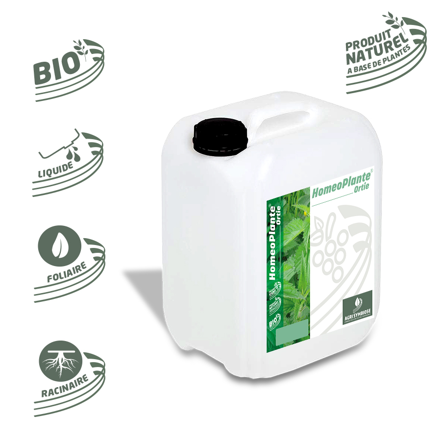 Bidon Homeoplante Ortie gamme vigne agrisymbiose