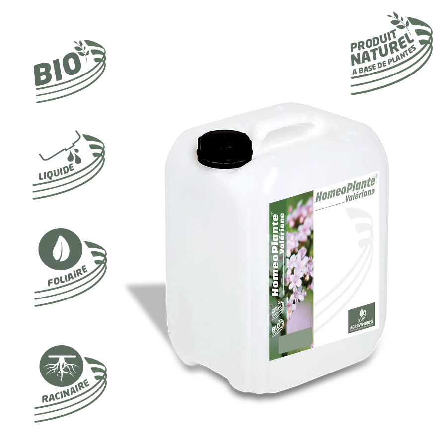 Bidon Homeoplante Valériane gamme agrisymbiose