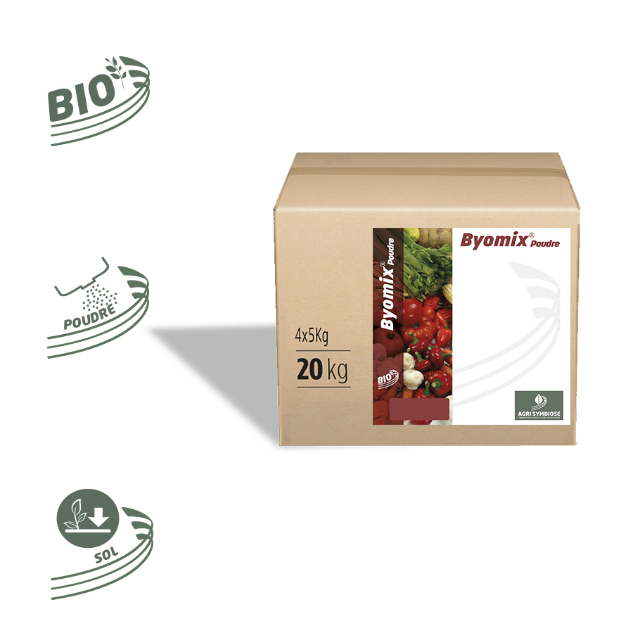 carton de Byomix poudre agrisymbiose