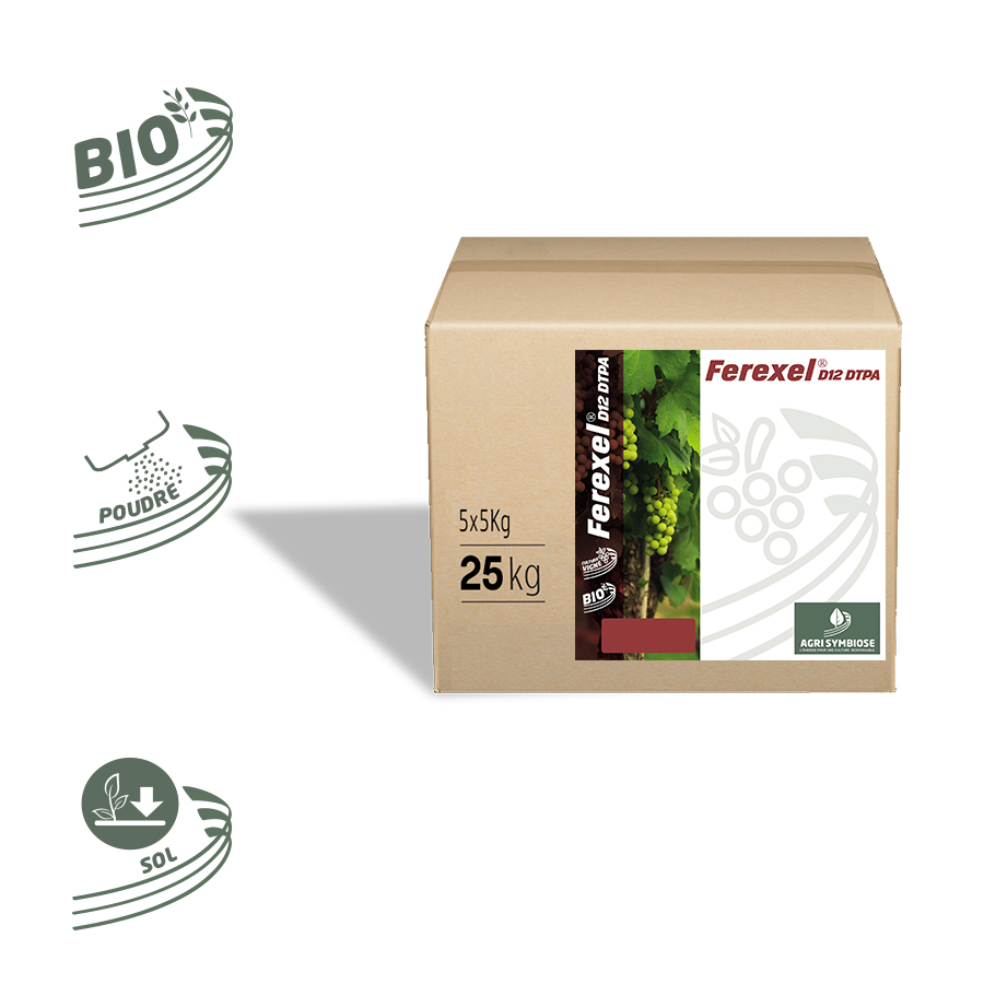 carton de ferexel D12-118 DTPA gamme vigne agrisymbiose